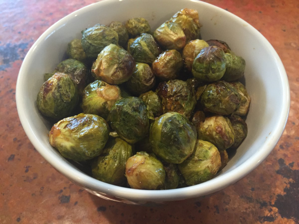 Sweet and Spicy Brussels Sprouts