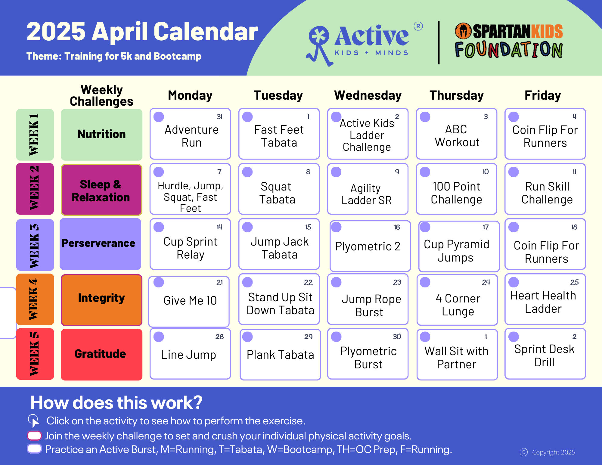April Calendar