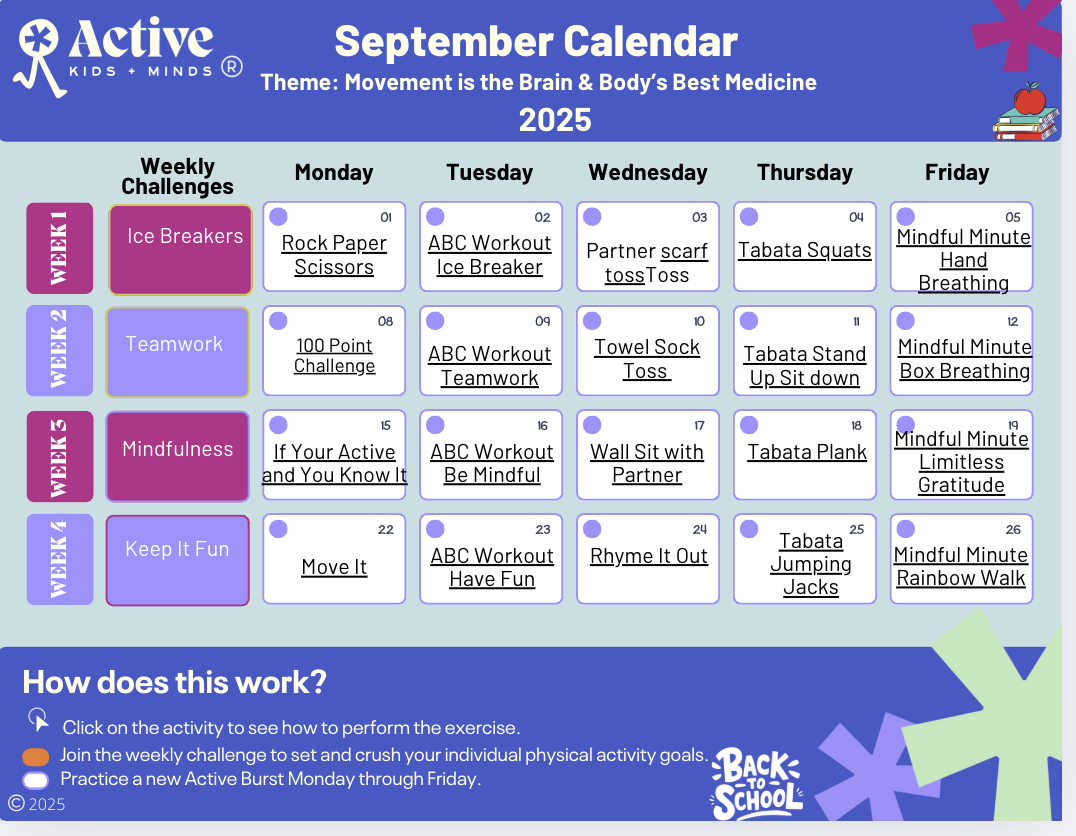 September 2025 Calendar