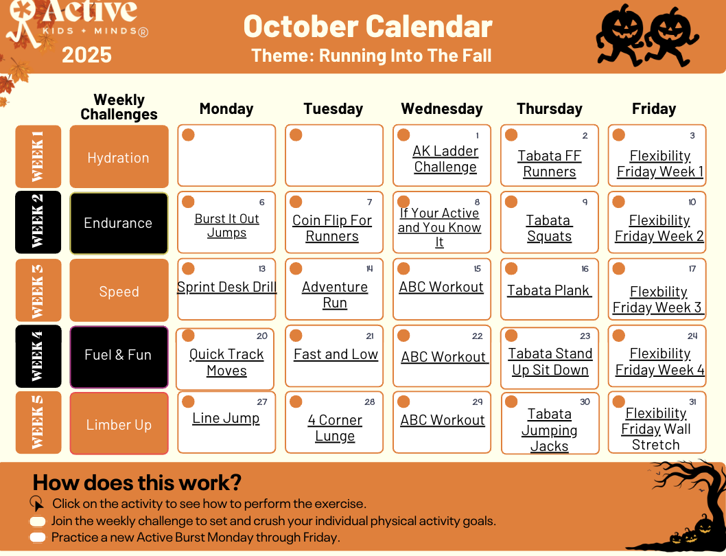 October 2025 Calendar